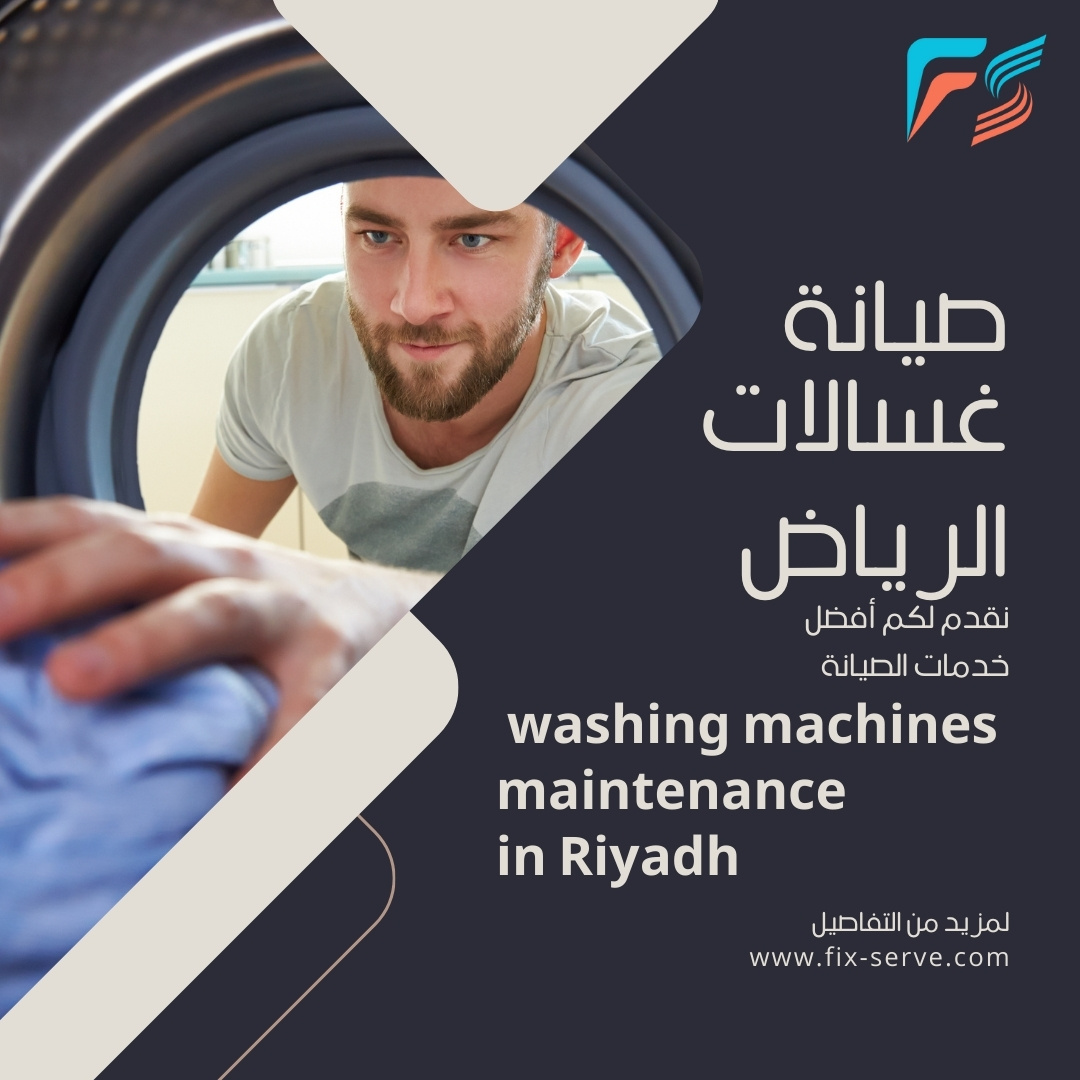 Automatic washing machines maintenance in Riyadh